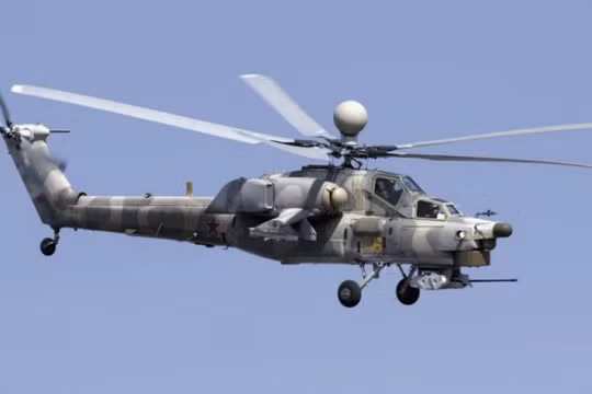 Sốc: Trực thăng chiến đấu Nga rơi ở Syria, hai phi công thiệt mạng