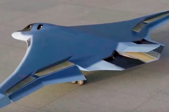 Mô phỏng 3D mẫu máy bay ném bom PAK-DA