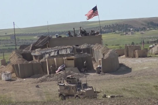 Quân đội Mỹ thiết lập tiền đồn để trấn an người Kurd - ảnh minh họa video