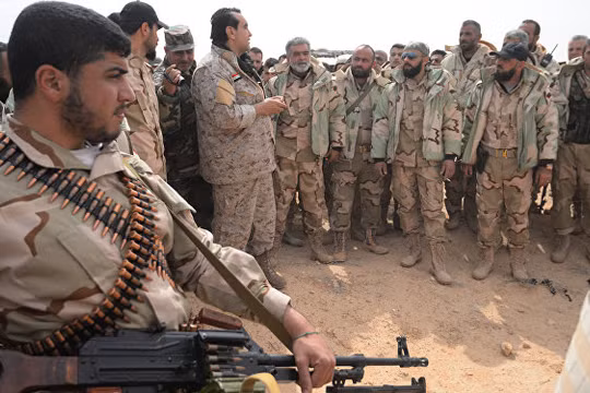 Các chiến binh lực lượng Diều hâu Sa mạc