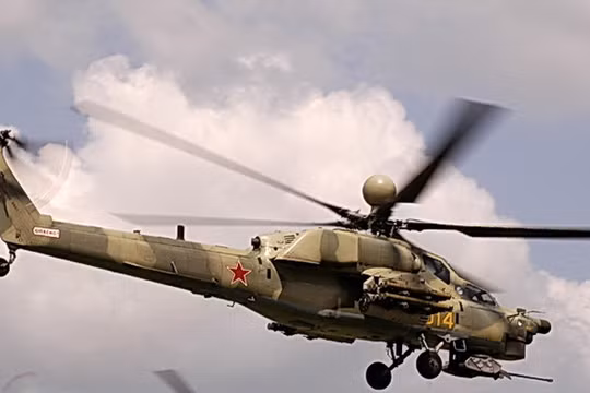 Máy bay trực thăng tấn công Mi-28N "Thợ săn đêm" trên chiến trường Syria - ảnh minh họa Defense.Ru