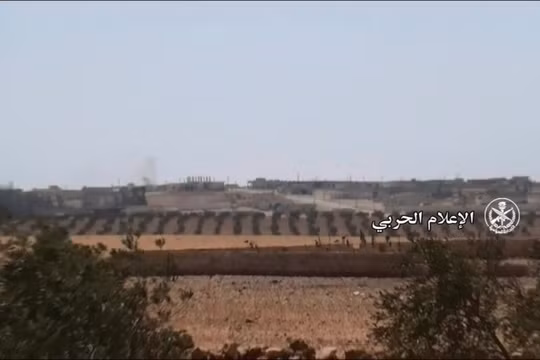 Lá chắn Qalamoun tiến công giải phóng ngôi làng Mas'oud - ảnh minh họa video quân đội Syria