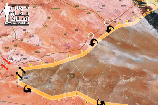 Quân đội Syria đánh lui mọi cuộc tấn công của IS, giành lại tuyến đường M20 đến Deir Ezzor