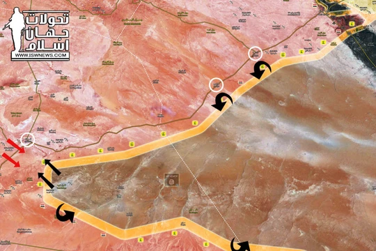 Quân đội Syria đánh lui mọi cuộc tấn công của IS, giành lại tuyến đường M20 đến Deir Ezzor