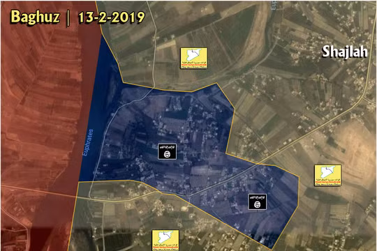 Chiến trường Deir Ezzor, những ngày cuối cùng của chiến dịch tiêu diệt IS. Ảnh minh họa: South Front.