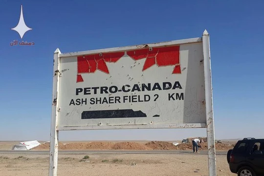 Quân đội Syria đánh mạnh về hướng tây khu mỏ dầu khí gas Al-Sha'ar