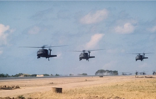 Lực lượng trực thăng chiến đấu của Liên minh quân sự do Mỹ dẫn đầu hoạt động trên chiến trường Syria