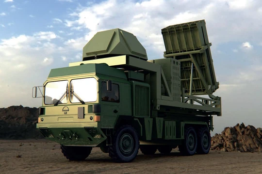 Hệ thống I-Dome cơ động của hãng Rafael, ảnh minh họa Jane’s 360.