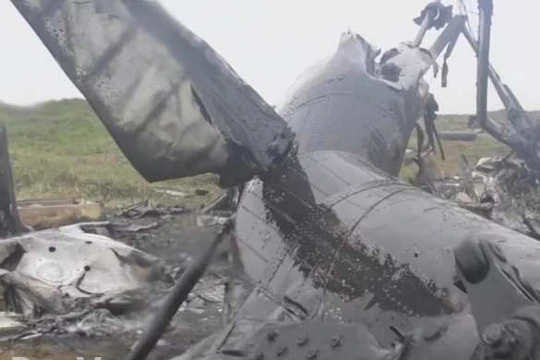 Video: Trực thăng Mi- 24 của Azerbaijan bị bắn hạ bằng súng chống tăng