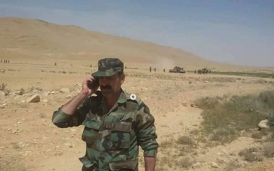 Chuẩn tướng Osama Zahreddine trên chiến trường