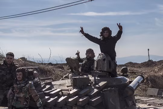 Lính tăng quân đội Syria trên chiến trường (ảnh minh họa)