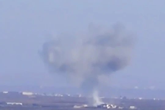 Một cuộc không kích trên địa phận tỉnh Idlib