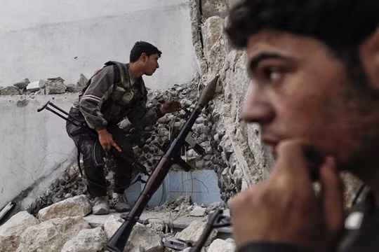 Các tay súng Hồi giáo cực đoan ở Damascus