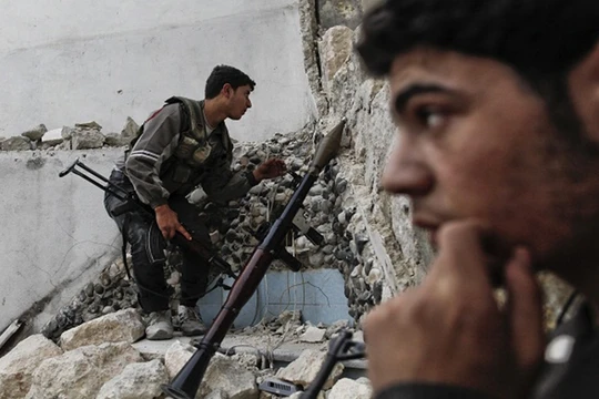 Các tay súng Hồi giáo cực đoan ở Damascus