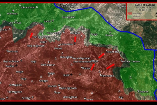 Quân đội Syria hướng mũi nhọn tấn công về tỉnh Idlib