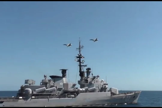 Su-30MK2V không quân Venezuela phóng tên lửa chống tàu siêu âm Kh-31.