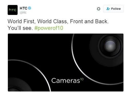Hình ảnh vừa được HTC đăng trên Twitter nhằm khoe tính năng camera "đẳng cấp quốc tế" trên HTC 10.