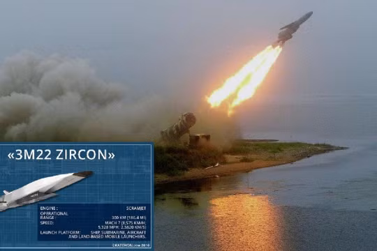 Tên lửa Zircon của Nga sẽ trở thành ác mộng với hải quân phương Tây