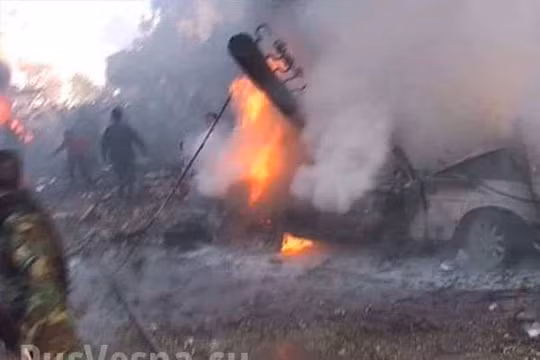 Sốc: Đánh bom tự sát khủng bố ở thành Homs, Syria