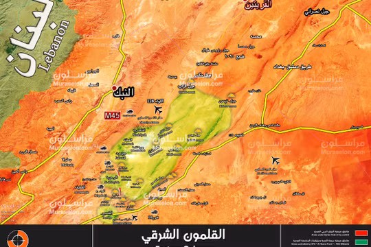 Khu vực chiến tuyến Qalamoun. Ảnh minh họa Muraselon