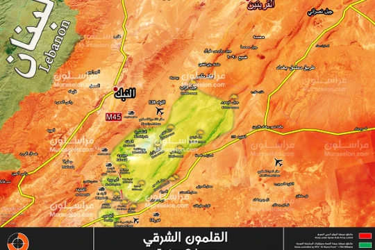 Khu vực chiến tuyến Qalamoun. Ảnh minh họa Muraselon