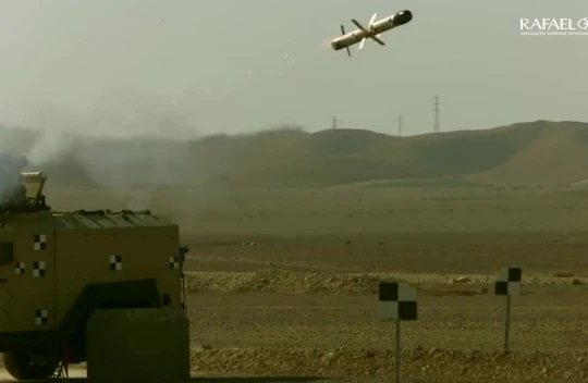 Hệ thống tên lửa chống tăng đa nhiệm mới thế hệ 5 Spike ER2. 