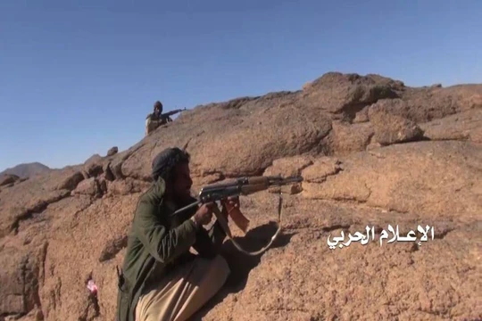 Những chiến binh Houthi - ảnh minh họa Masdar News