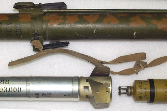 Súng phóng lựu nhiệt áp RShG-1 của Liên Xô cũ. Ảnh Russian Gazeta
