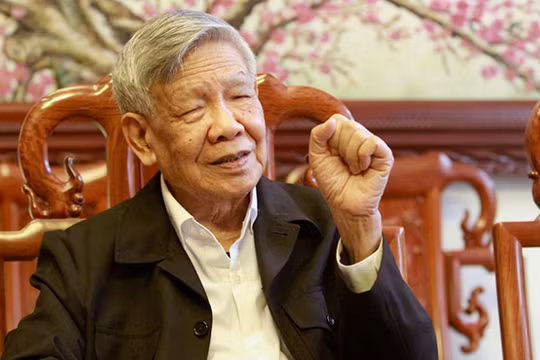 Nguyên tổng bí thư Lê Khả Phiêu - Ảnh: V.V.Thành