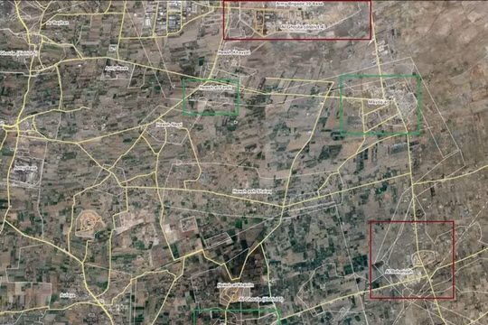 Khu vực quân đội Syria tiến công ở thành phố chiến lược Maydaa