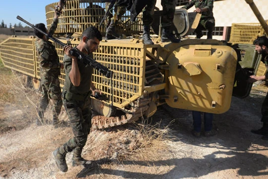 Quân đội Syria trên chiến trường Aleppo
