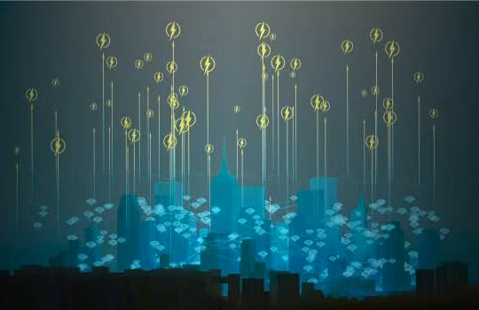 Các thiết bị điện tử chạy bằng năng lượng không dây do KAUST phát triển giúp IoT bền vững hơn. Ảnh: © 2022 KAUST; Heno Hwang