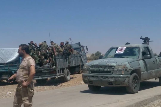 Lực lượng Lá chắn Qalamoun - ảnh minh họa Masdar News