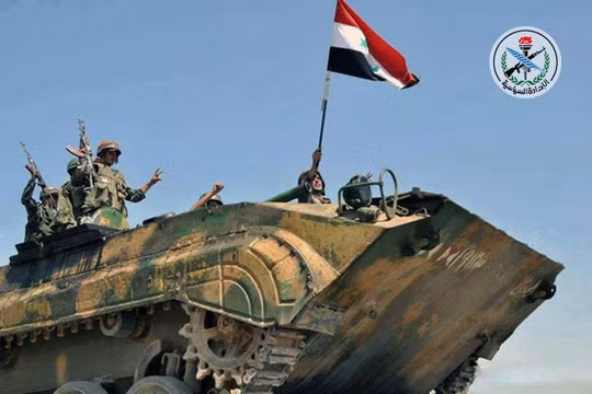 Bộ binh quân đội Syria trên chiến trường Deir Ezzor - ảnh minh họa của South Front