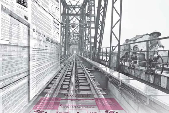 Báo chí Nhật nói về vụ hối lộ 16 tỉ đồng và dự án đường sắt đô thị Hà Nội tuyến số 1 Yên Viên - Ngọc Hồi, một trong những dự án sử dụng vốn ODA Nhật Bản 