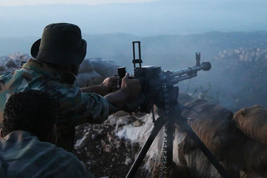 Lữ đoàn 103 đánh chiếm cao điểm khống chế biên giới với Thổ Nhĩ Kỳ