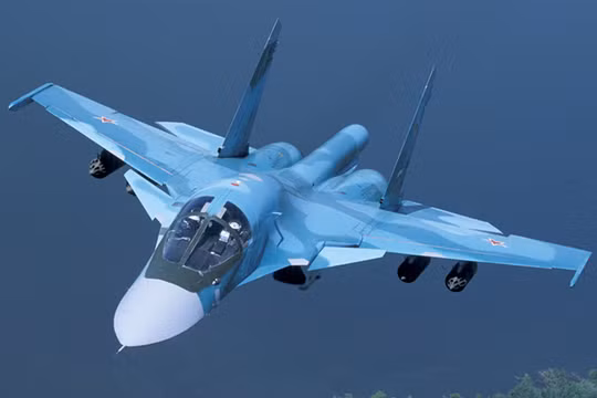 Cường kích mang bom Su-34