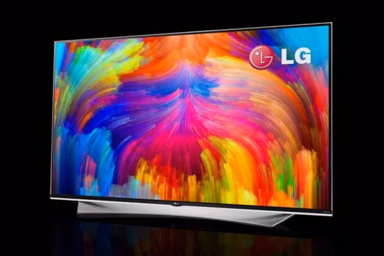 Tivi 4K LG sử dụng công nghệ chấm lượng tử giới thiệu tại CES 2015