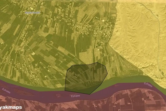 Bản đồ khu vực phòng thủ cuối cùng của IS ở Deir Ezzor. Ảnh minh họa South Front