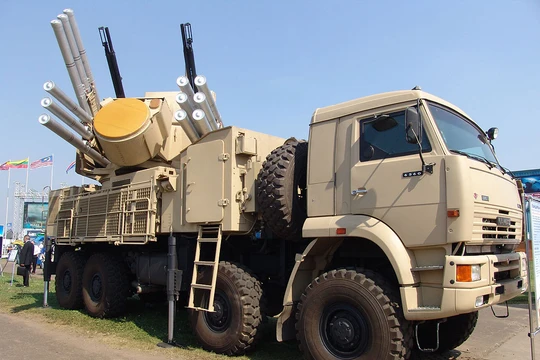 Hệ thống tên lửa Pantsir-S1 cho Syria được cho là cực mạnh