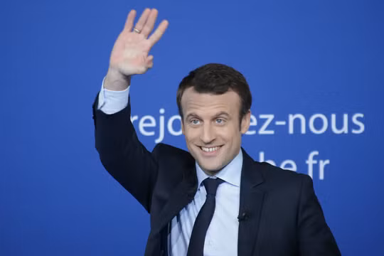 Ứng cử viên tổng thống tiềm năng Pháp Emmanuel Macron