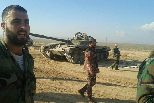 Tướng Suheil al-Hassan, tư lệnh trưởng lực lượng Tiger trên chiến trường Aleppo