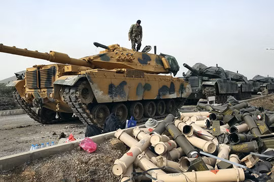 Quân đội Thổ Nhĩ Kỳ chuẩn bị tấn công thị trấn chiến lược ở Afrin - ảnh minh họa Muraselon