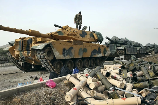 Quân đội Thổ Nhĩ Kỳ chuẩn bị tấn công thị trấn chiến lược ở Afrin - ảnh minh họa Muraselon