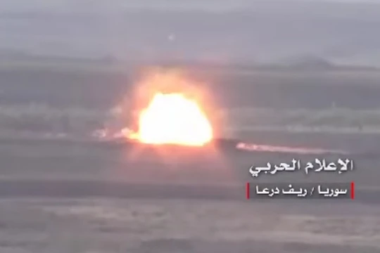 Một vụ đánh bom vệ đường nhằm vào xe của lực lượng Hồi giáo cực đoan. Ảnh minh họa Masdar News