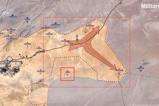 Ngày 14.06.2017, quân đội Syria giải phóng hoàn toàn khu Tam giác chiến lược Arak, phía đông Palmyra