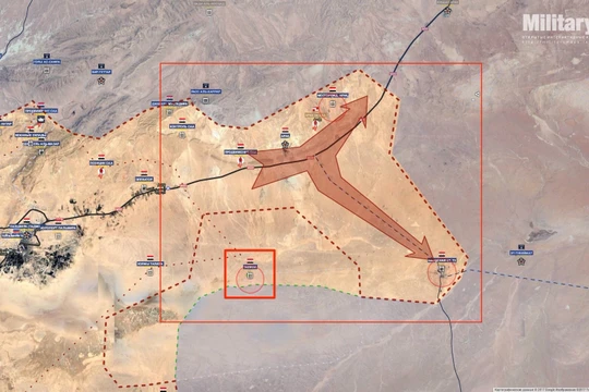 Ngày 14.06.2017, quân đội Syria giải phóng hoàn toàn khu Tam giác chiến lược Arak, phía đông Palmyra