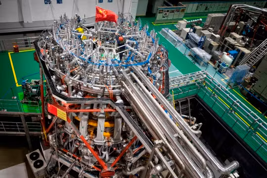 "Mặt trời nhân tạo" thế hệ mới của Trung Quốc, HL-2M Tokamak. Ảnh CNNC
