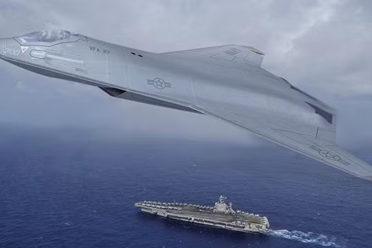 Máy bay không người lái tân công X-47 không quân Hải quân Mỹ