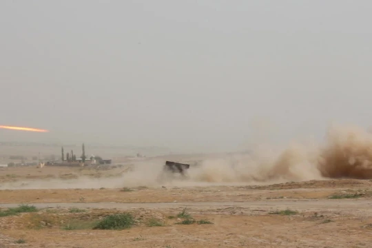 Quân đội Nga ở Tajikistan thực hiện diễn tập hỏa lực chống khủng bố.